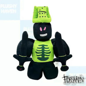 25 cm Roblox Forsaken Gubby Plysch Glömd Spel Grön Hatt Man Plysch Leksak Docka, Gåva till Barn