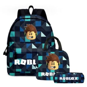 3 sålda idag Roblox Skolväska Ryggsäck med Pennfodral Skolpennfodral
