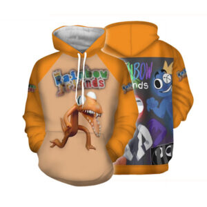 Barn Roblox Rainbow Friends Hoodies Jumper Toppar Kappa Vinterpresent