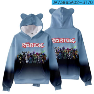Ny Roblox Hoodie för barn, ytterkläder, pullover, sweatshirt av hög kvalitet