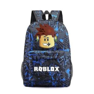 Ny Roblox Ryggsäck Barn Skola Väska Studenter Bokväska Resväska Pres Z