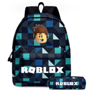 ROBLOX Skolväska Ryggsäck med pennfodral skolpennfodral