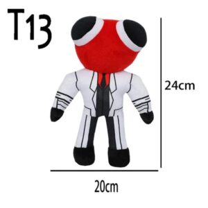 Rainbow Friends roblox Plyschleksak Tecknat spel Karaktär Docka Kawaii Blå Monster Mjuka gosedjur leksaker för barn Julklappar