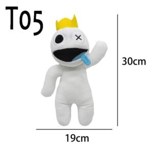 Rainbow Friends roblox Plyschleksak Tecknat spel Karaktär Docka Kawaii Blå Monster Mjuka gosedjur leksaker för barn Julklappar