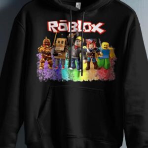 Roblox Barn Hoodie - Unisex - Rob Friends - Svart