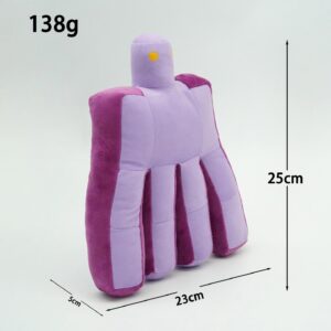 Roblox Forsaken BenAnomaly Gosedjur Lila Spelkaraktär Mjuk Fylld Docka Gosedjur Vacker Gåva För Spelfans Barnrumsinredning about 25cm