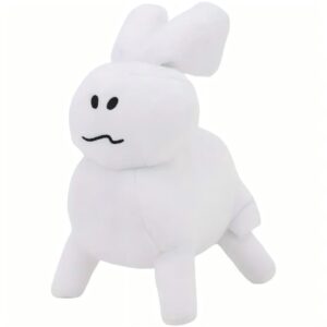 Roblox Forsaken Gubby Gosedjur Svart Vit Gul Blå Kanin Fylld Leksak Mjuk Docka För Barn Spelfans Födelsedag Helg Vacker Gåva 25cm
