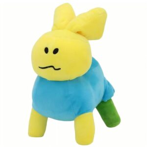 Roblox Forsaken Gubby Gosedjur Svart Vit Gul Blå Kanin Fylld Leksak Mjuk Docka För Barn Spelfans Födelsedag Helg Vacker Gåva 25cm
