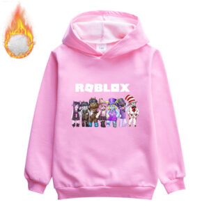 Roblox Hoodie för Barn Ytterkläder Tröja Hög kvalitet - Direktförsäljning