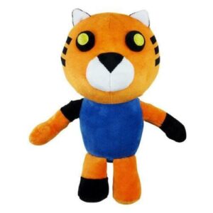 Roblox Piggy plysch clowny plysch leksak gosedjur, serie 1 Tigry 9,8 tum Z