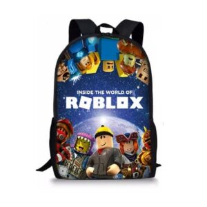 Roblox Ryggsäck För Pojkar arn | TV-spel skolryggsäck