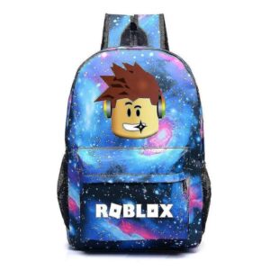 Roblox Ryggsäck Skolväska För arn Pojkar Flickor Y
