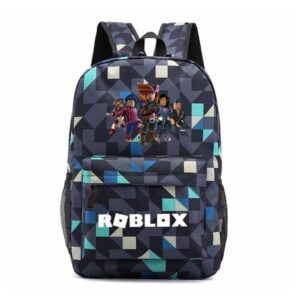 Roblox Ryggsäck för Pojkar & Flickor Skolväska Gaming Bokväska-FF-