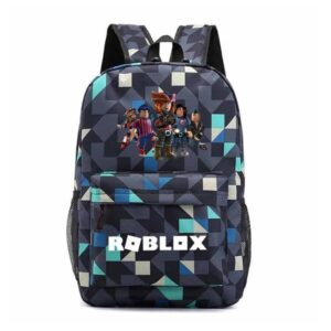Roblox Ryggsäck för Pojkar & Flickor Skolväska Spel Bokväska