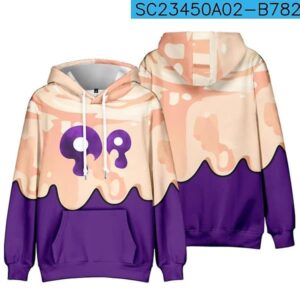 Roblox Spel Blox Fruits Hoodie med Luva Höst och Vinter Tröja - Perfekt M-max