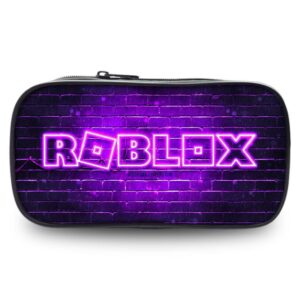 Rymligt Roblox Pennfodral Slitstarkt Oxfordtyg Roliga Designer För Studenter StyleAA