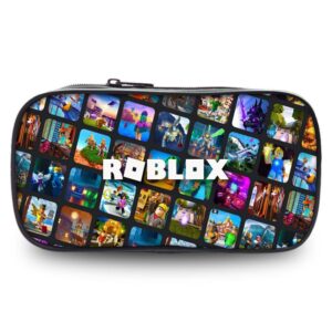 Rymligt Roblox Pennfodral Slitstarkt Oxfordtyg Roliga Designer För Studenter StyleN