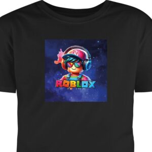 T-Shirt Roblox Svart Small