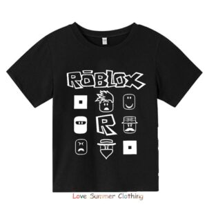 roblox Casual Pullover Hoodie för Pojkar Ålder 4-14 med HD-tryck Tunn Pojkpullover Rea Enkla Flickors Vardagskläder Höst-Hoodie Långärmad Tillbaka till Skolan 140 gray